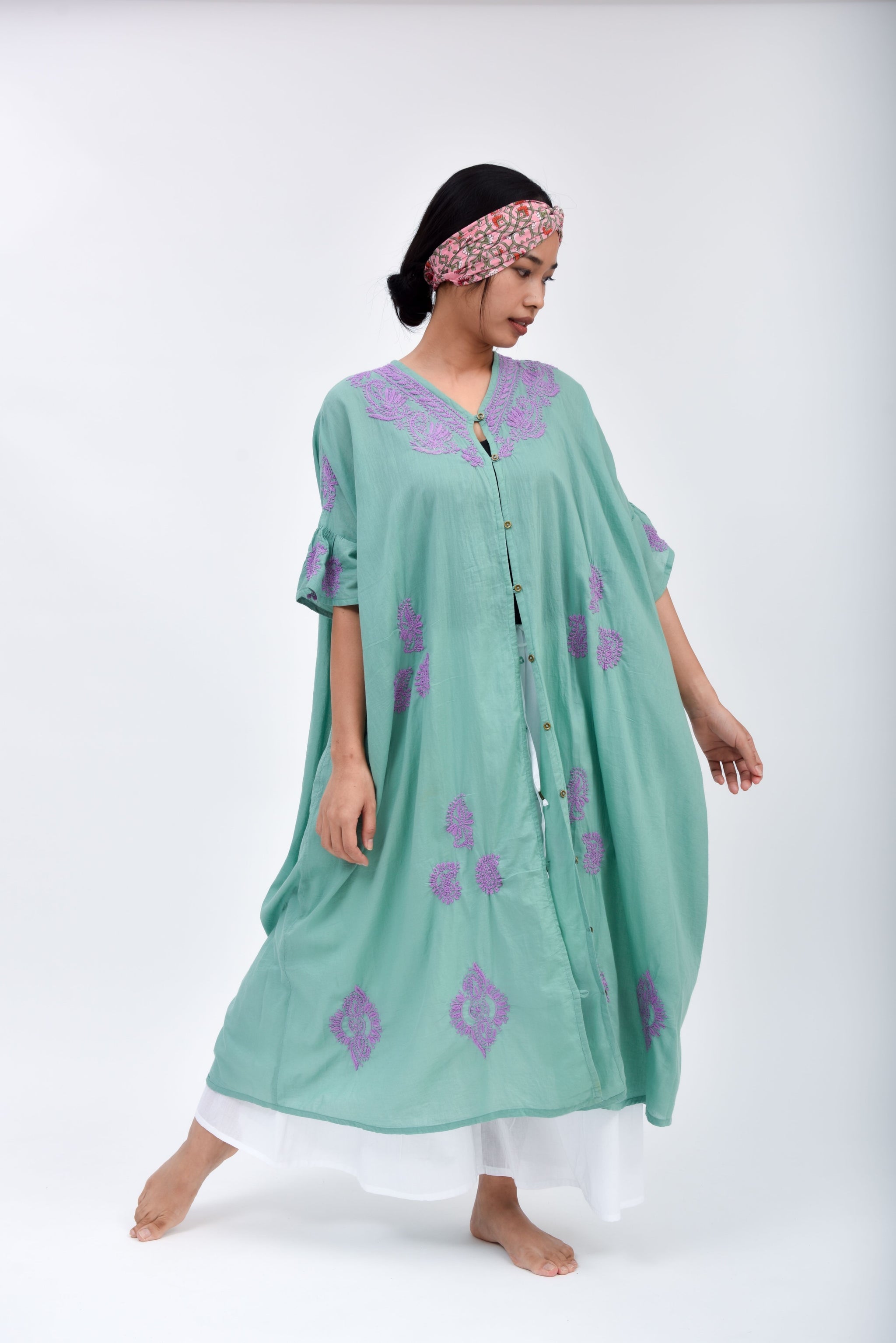 刺繡オープンドレス / Emb Open Dress