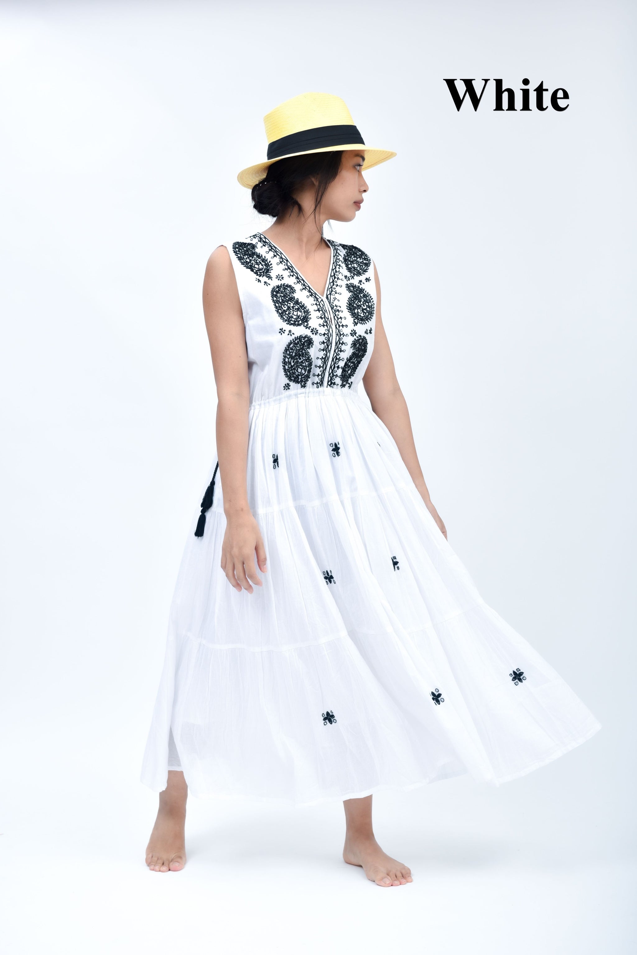 刺繍ティアードドレス / Emb Tired Dress