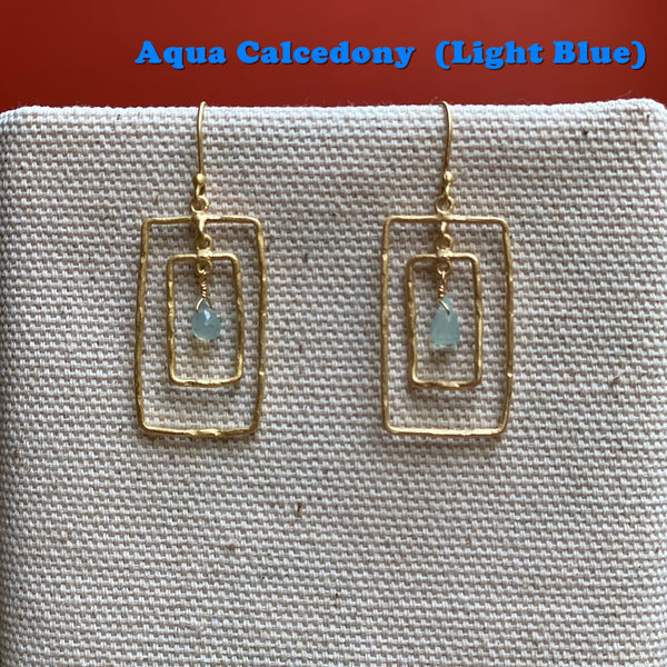 R. レクタングルイアリング / R. Rectangle Earring