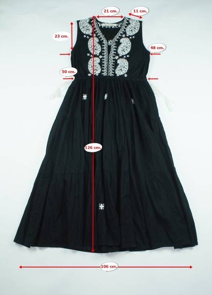 刺繍ティアードドレス / Emb Tired Dress