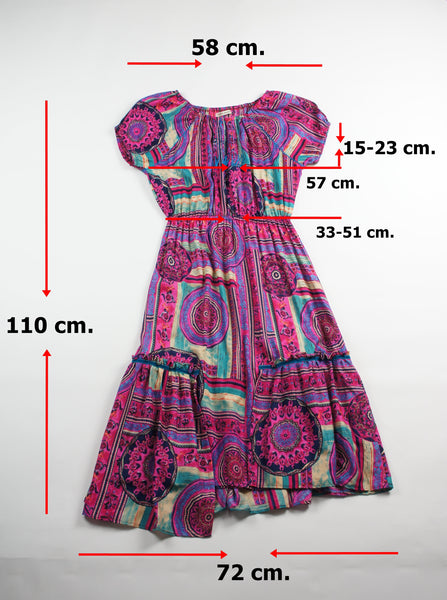 フリルロングドレス / Frill Long Dress