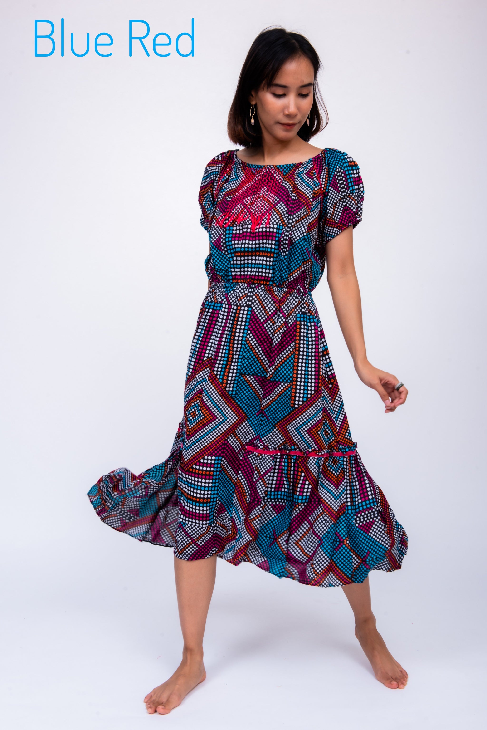 フリルロングドレス / Frill Long Dress