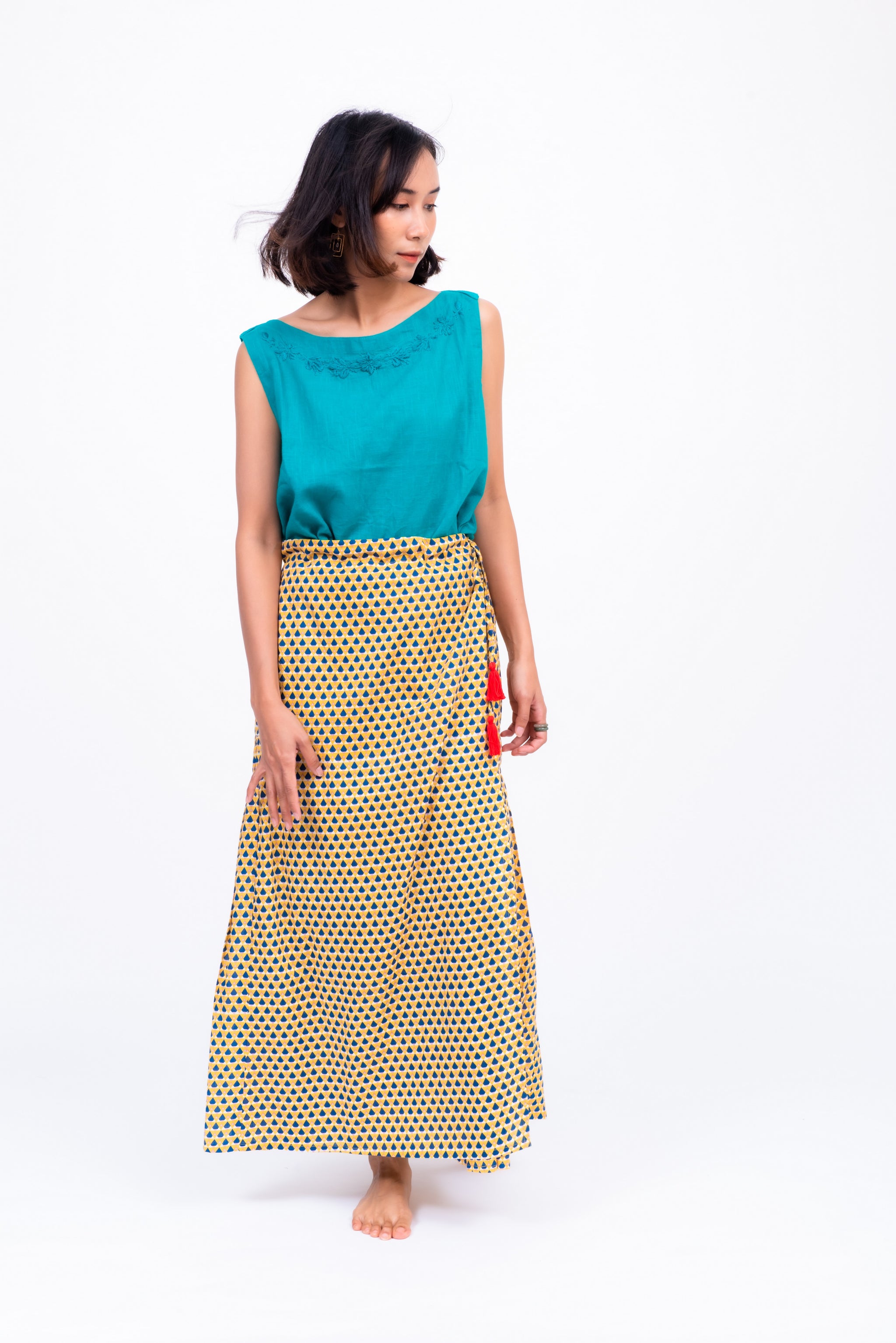ラジャスタン刺繍トップ / Rajasthan Embroidery Top