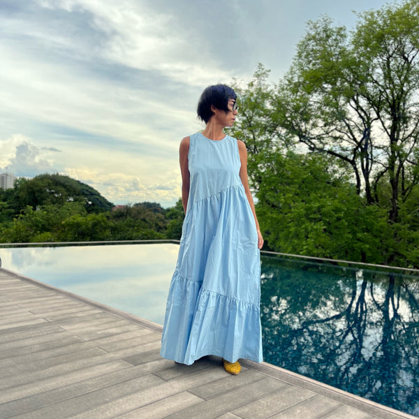 ラインロングドレス / Line Long Dress